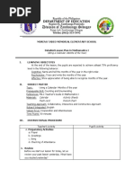 Moreno Tadeo Memorial Elementary School: (Using A Calendar-Months of The Year)