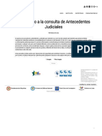 Consulta Antecedentes Judiciales ONLINE