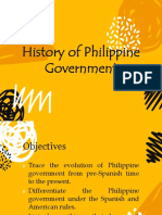 History of Philippine Government