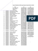 Rekap SDMK Maret 2019 Puskesmas Kebumen I