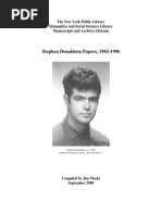 Stephen Donaldson Papers, 1965-1996