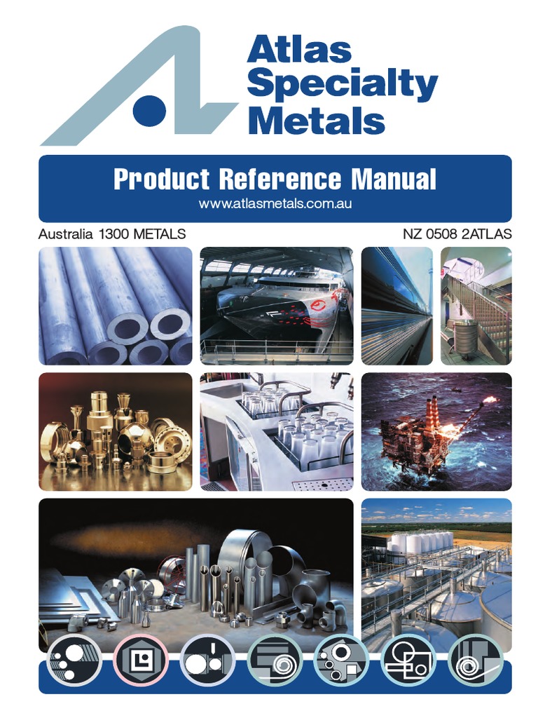 Atlas Product Manual | PDF | Stainless Steel | Heat Treating