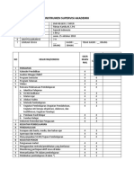 Instrumen Supervisi Akademik