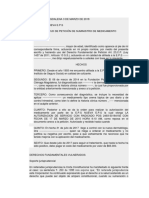 Derecho de Petición Droga No Pos