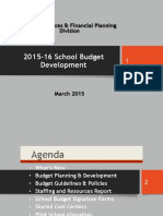 Budget Development FY15-16 3615