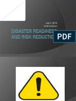 Disaster Readiness and Risk Reduction