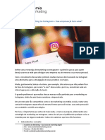 Estrategia de Marketing No Instagram