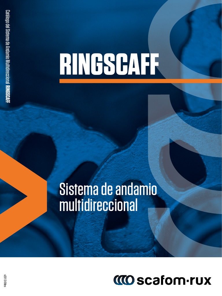 Catálogo Andamio Multidireccional RINGSCAFF | PDF | Andamio