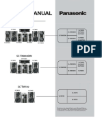 Panasonic SC Sa Tm750, SC Sa Tm850, SC Sa Tm950, Service