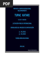Cronologia Proyecto Multipropósito