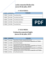 Evaluación Semestral Redacción_ Ingles