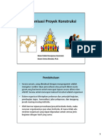 Organisasi Proyek Konstruksi