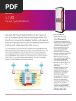 5430 Packet Optical Platform DS