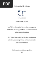 Download Tese Doutoramento - As TIC em Educao Pr-Escolar portuguesa atitudes meios e prticas de Educadores de Infncia e crianas  Vol1 - Rita Brito by Rita Brito SN42077904 doc pdf