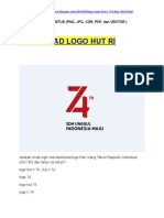 Logo HUT RI 17 Agustus (Png, Jpg, Cdr, PDF, Dan Vektor )