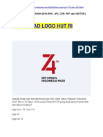 Logo HUT RI Ke-74 Tahun 2019 (Format Gambar Png, Jpg, Cdr, PDF, Dan AI )