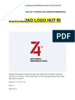 Download Logo HUT RI 74 Tahun 2019 Resmi Pemerintah