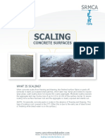 ENews TECH Tip 2 - Scaling Concrete Surfaces