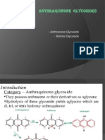 Anthracene Glycoside Properties and Uses as a Cathartic Agent