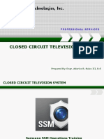 Closed Circuit Television System: Prepared By: Engr. Adorico B. Suizo Iii, Ece