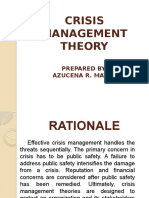 Ppt. Crisis Management