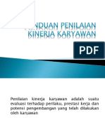 Panduan Penilaian Kinerja Karyawan