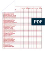 daftar nilai  2019