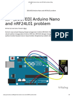 (SOLVED) Arduino Nano and NRF24L01 Problem - Blog