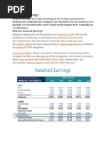 Retained Earnings