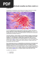 Ervas Medicinais Usadas Na Luta Contra o Câncer