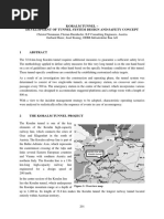 39 Koralm Tunnel Development of Tunnel System Design and Safety Concept