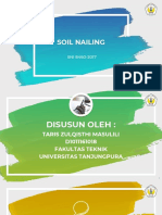 SNI Geotek terbaru 10.3. Soil Nailing