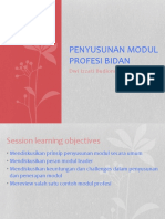 Penyusunan Modul Profesi Bidan: Dwi Izzati Budiono, S.Keb, BD.,MSC