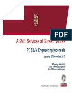 BV organization for ASME services at AMAP Zone