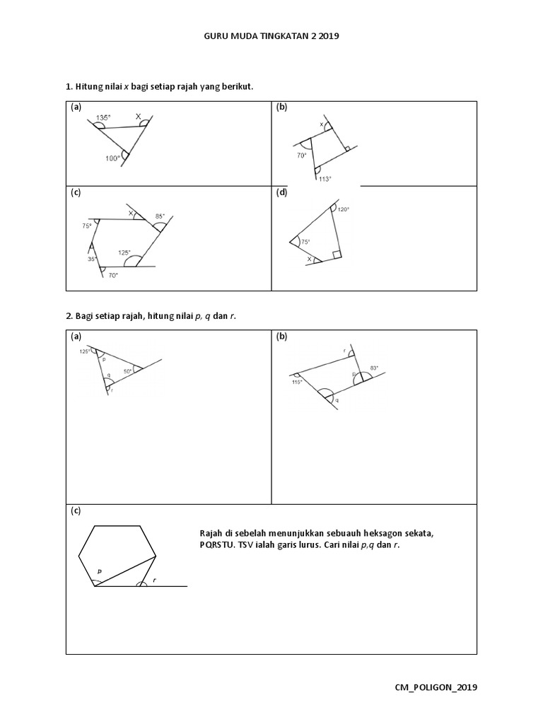 Soalan Tingkatan 1 Matematik  Soalan Matematik Tingkatan 4 Ppt