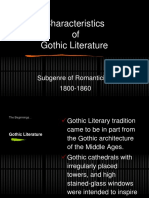 Gothicism Notes 