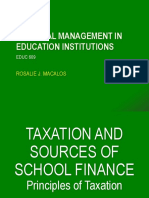 Financial Management in Education Institutions: Rosalie J. Macalos