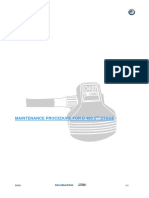 Dive Scubapro D400 Maintenance Procedure