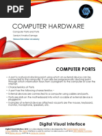 Computer Hardware: Computer Parts and Ports