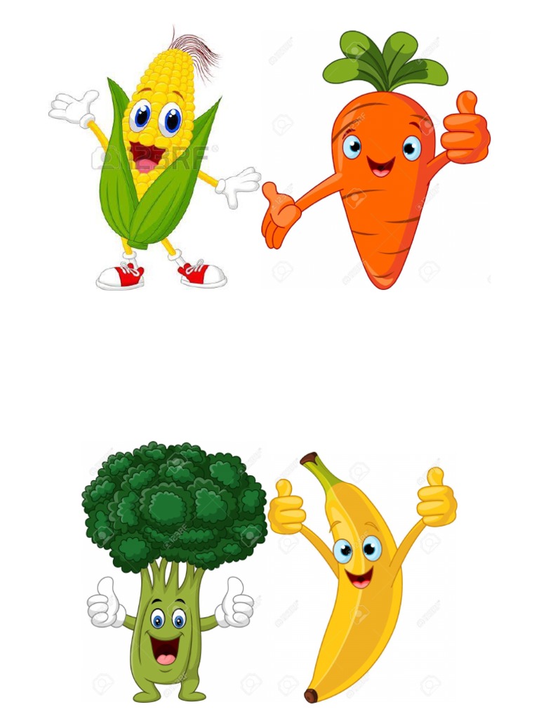 Frutas y Verduras Animadas | PDF
