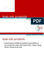 5 Kode Etik Jurnalistik