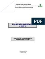 Plano de Comunidade