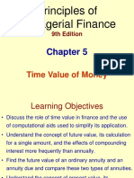 Principles of Managerial Finance: Time Value of Money