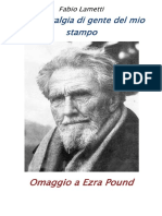 OmaggioaEzraPound Fabio Lamenti PDF