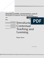 Introduction To Contextual Teaching and Learning: REA REA37383