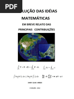 Evolução das ideias matemáticas