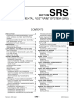 Supplemental Restraint System (SRS) : Section