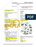 Latihan Soal Utbk Biologi 2019