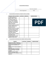 Evaluación de Dislalia