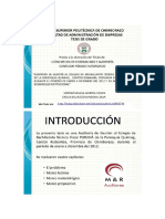 modelode trabajo AUDITORIA DE GESTION A UN COLEGIO PRESENTACIÓN.docx